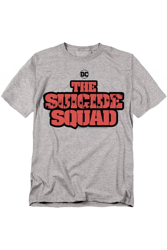 Suicide Squad 2 T-Shirt Main Logo Unisex Graphic Tee For Men & Women