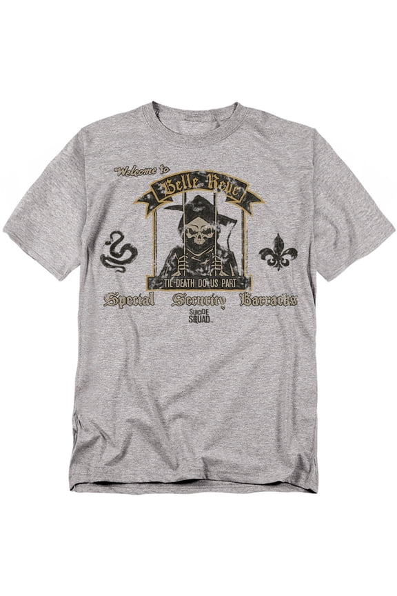 Suicide Squad T-Shirt Belle Reve Wall Unisex Graphic Tee For Men & Women