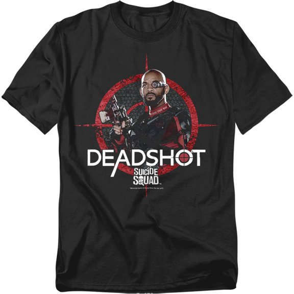 Suicide Squad T-Shirt Deadshot Target Unisex Graphic Tee For Men & Women