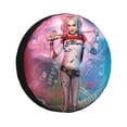 thumbnail image 1 of Suicide Squad Harley Quinn Spare Tire Cover Waterproof Dust-Proof Universal Wheel Tire Cover Protector Accessories 14" 15" 16" 17", 1 of 7