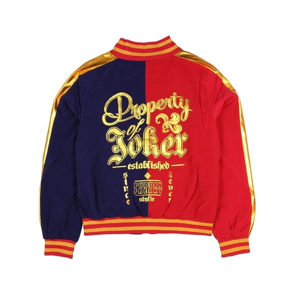 Suicide Squad by Harley Quinn Costume, Bomber Jacket (Women's)