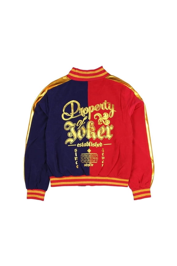 Suicide Squad by Harley Quinn Costume, Bomber Jacket (Women's)