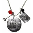 thumbnail image 1 of Suicide Squad "Hey There Puddin" Harley Quinn Necklace Pendant, 1 of 1