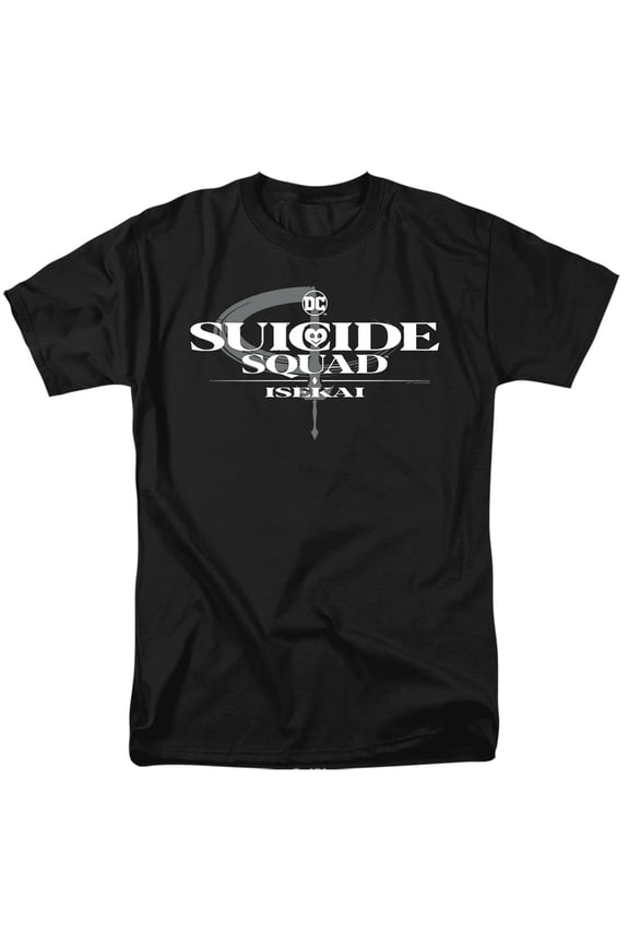 Isekai Logo Unisex Adult T Shirt, Black, Large