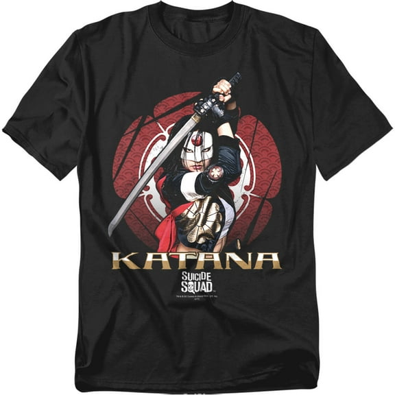 Suicide Squad T-Shirt Katana Flower Unisex Graphic Tee For Men & Women