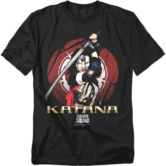 Suicide Squad T-Shirt Katana Flower Unisex Graphic Tee For Men & Women