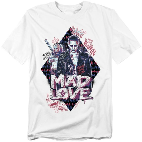 Suicide Squad T-Shirt Mad Love Unisex Graphic Tee For Men & Women