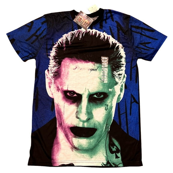 Suicide Squad Men's Short-Sleeve "Joker" Sublimated T-Shirt
