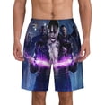 thumbnail image 1 of Suicide Squad Mens Swim Trunks Quick Dry Board Shorts With Mesh Lining, Beach Shorts Swimwear Bathing Suits, 1 of 7