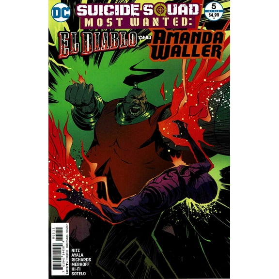 Suicide Squad Most Wanted: El Diablo and Boomerang #5 VF ; DC Comic Book