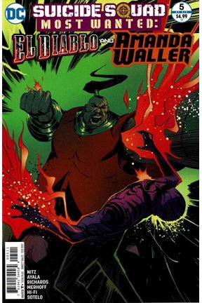 Suicide Squad Most Wanted: El Diablo and Boomerang #5 VF ; DC Comic Book