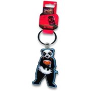 Suicide Squad Panda Man Metal Keychain