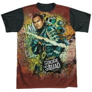 Suicide Squad Slipknot Psychedelic Cartoon Unisex Adult Halloween Costume Sublimated T Shirt