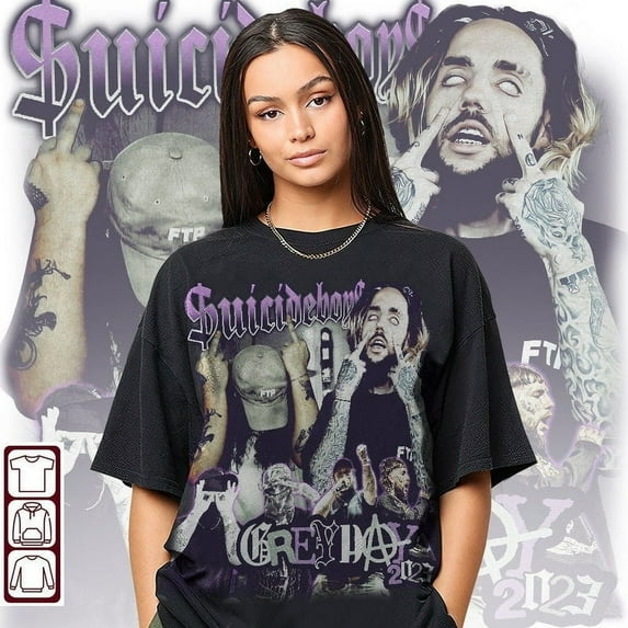 Suicideboy 90s Vintage Shirt, Suicideboy Bootleg Shirt, Suicideboy Tee, Grey Day 2023 Shirt, Grey Day2023 Tee, Grey Day 2023 Merch Suicidebo
