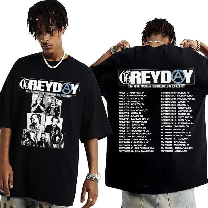 Suicideboys Grey Day 2024 Tour, Rap Hip Hop G59 Merch