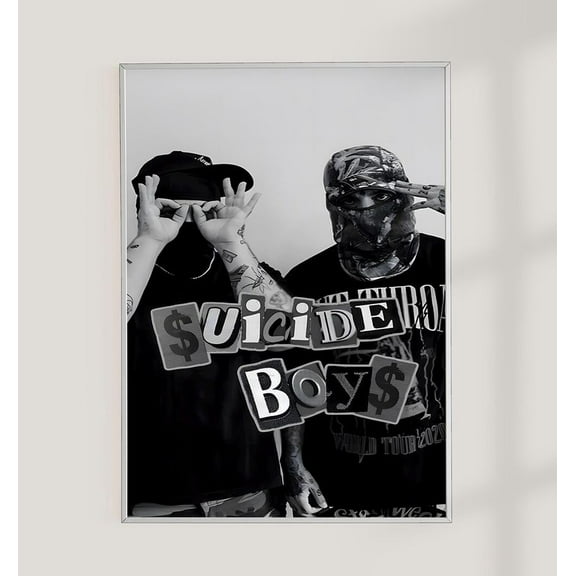 Suicideboys Poster Artist Music Poster Album Cover Wall Decor Size 24''x36''-Gategoo