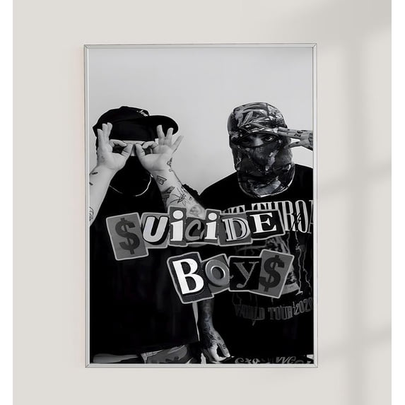 Suicideboys Poster Artist Music Poster Album Cover Wall Decor Size 24''x36'' The Golden Shop