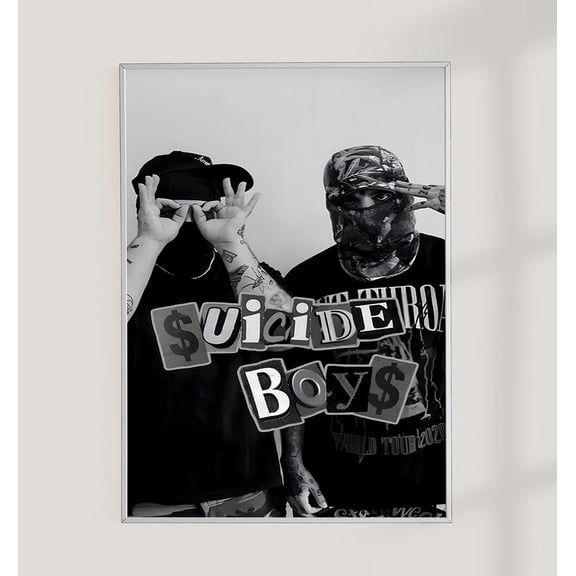 Suicideboys Poster Artist Music Poster Album Cover Wall Decor Size 24''x36'' The Golden Shop