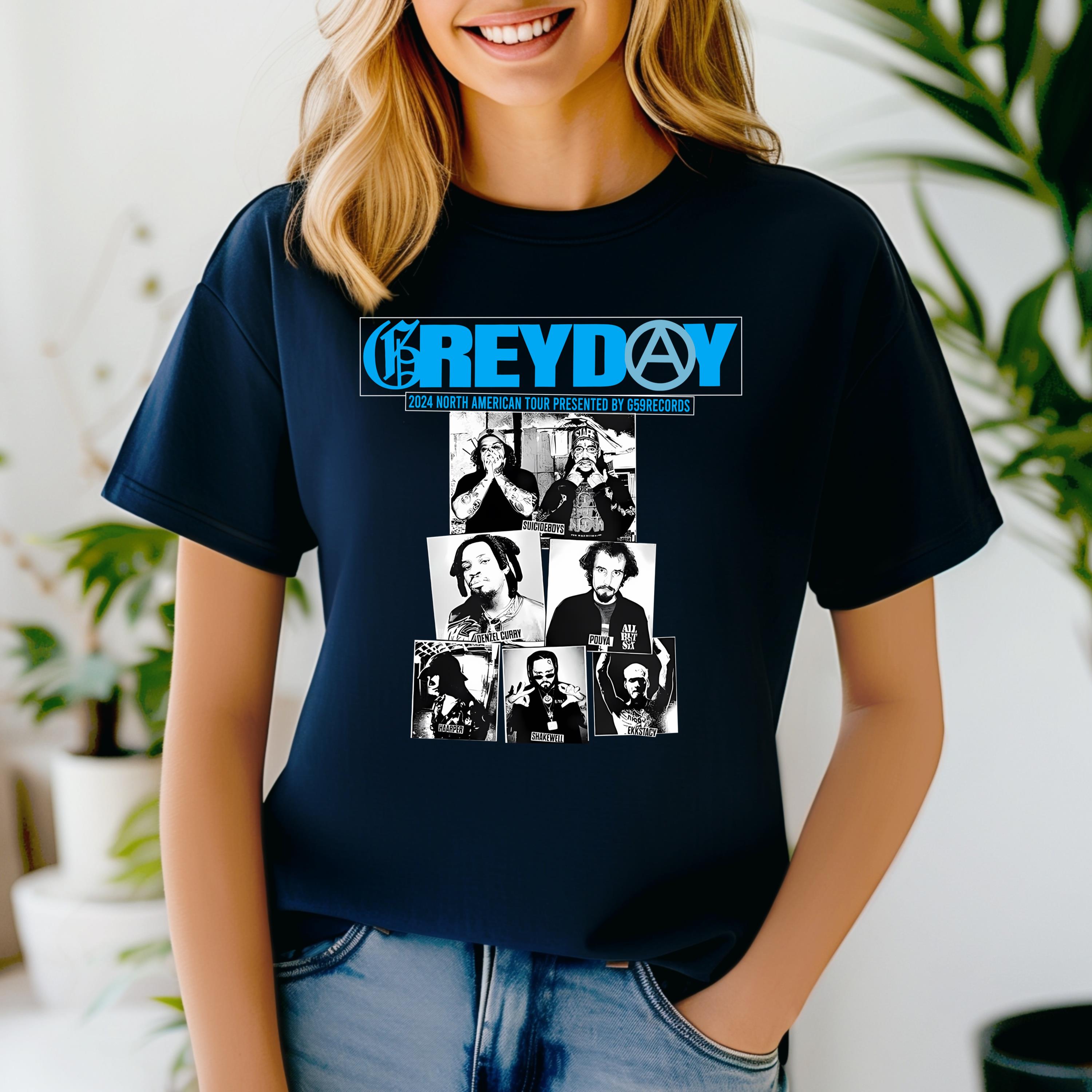 Suicideboys Shirt, Grey Day 2024 Tour, TShirt Beautiful