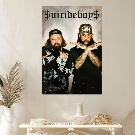 Suicideboys Tour Poster Retro Style - Size 24''x36'' - Kiloa