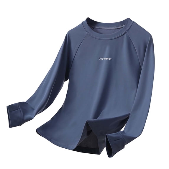 Suilloe Toddler Girls Upf 50+ Sun Protection Shirts Long Sleeve Solid Top Kids Girls Summer Soft Cool Outdoor Adventures Stylish Tops,11 -13 Years