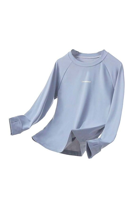 Toddler Girls Upf 50+ Sun Protection Shirts Long Sleeve Solid Top Kids Girls Summer Soft Cool Outdoor Adventures Stylish Tops,5 -6 Years