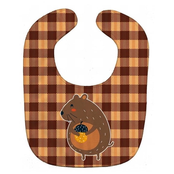 Suirrel With a Nut Baby Bib
