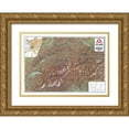 thumbnail image 1 of Suisse 18x14 Gold Ornate Wood Framed with Double Matting Museum Art Print Titled - Switzerland - 1921, 1 of 4