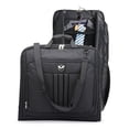 thumbnail image 1 of Suit Carry On Garment Bag for Travel & Business Trips With Shoulder Strap and Rolling Luggage Attachment Point - Black, 1 of 6