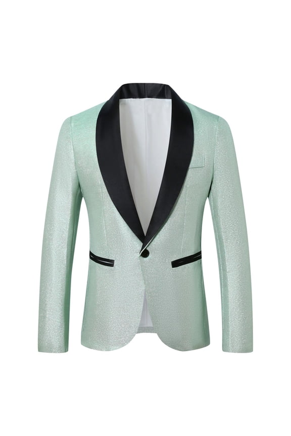 Suit Jacket For Men Qiggri Sequin Blazer Men-Tuxedo Jacket Sequin Suit Men Sport Coats