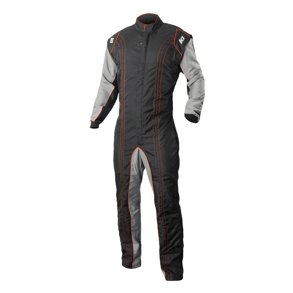 K1 Racegear Suit Karting GK2 Adult Large Black/Orange