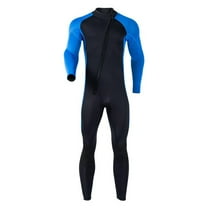 Suit Men 3mm Neoprene Wetsuits Adult One Piece Full Body Long Sleeves Diving Suit