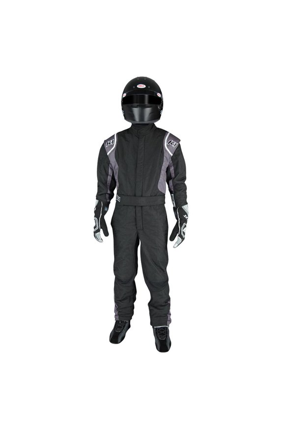 K1 Racegear Suit Precision II Black / Gray 3X-Small Youth 20-PRY-NG-3XS