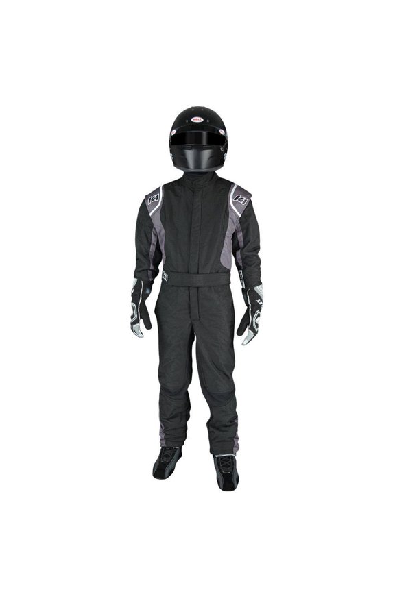 K1 Racegear Suit Precision II 6X- Small Black/Grey