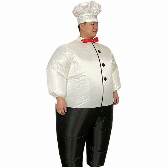 Chef Inflatable Dress Halloween Party Role Playing Cosplay Inflatable Dress