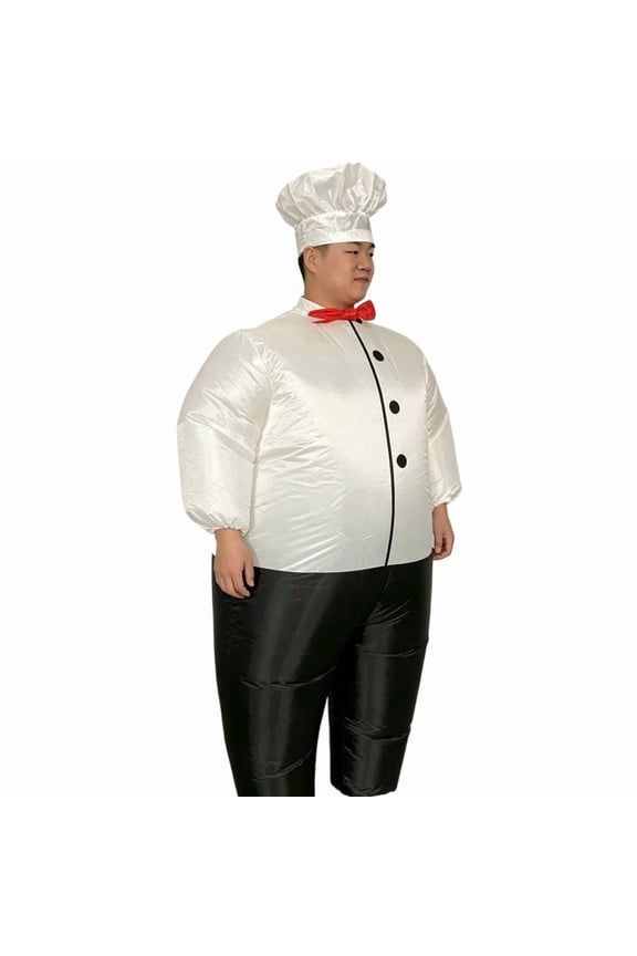 Chef Inflatable Dress Halloween Party Role Playing Cosplay Inflatable Dress