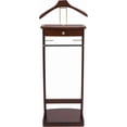 Suit Valet Stand for Men and Women, Wood Suit Stands Butler Clothing ...