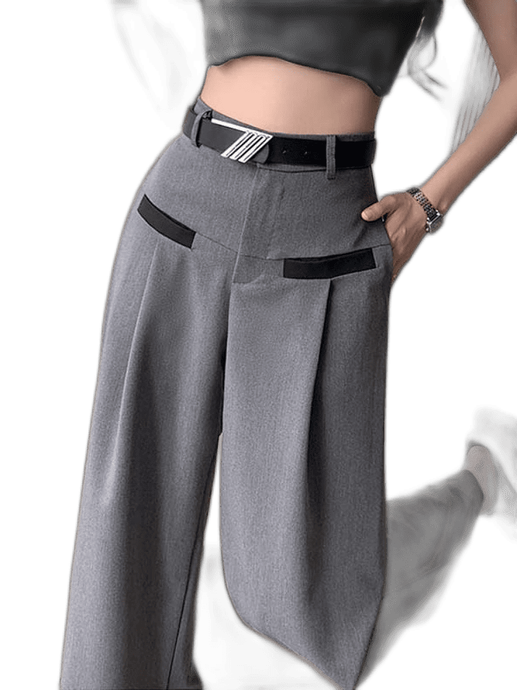 Suit Wide Legged Pants Summer Women