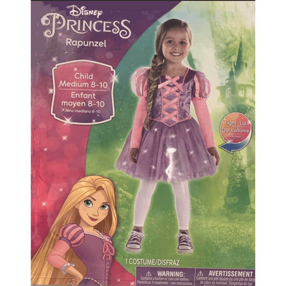 Suit Yourself - Disney Princess Rapunzel Costume (Child Medium 8-10)