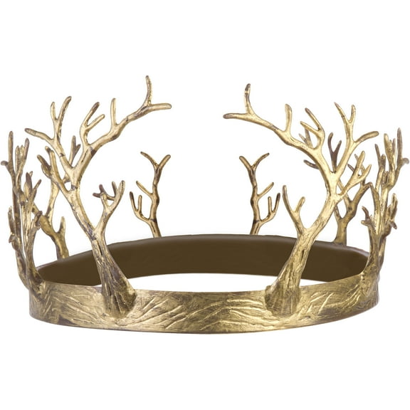 Suit Yourself Gold Crown of Branches for Adults, Halloween Accessory