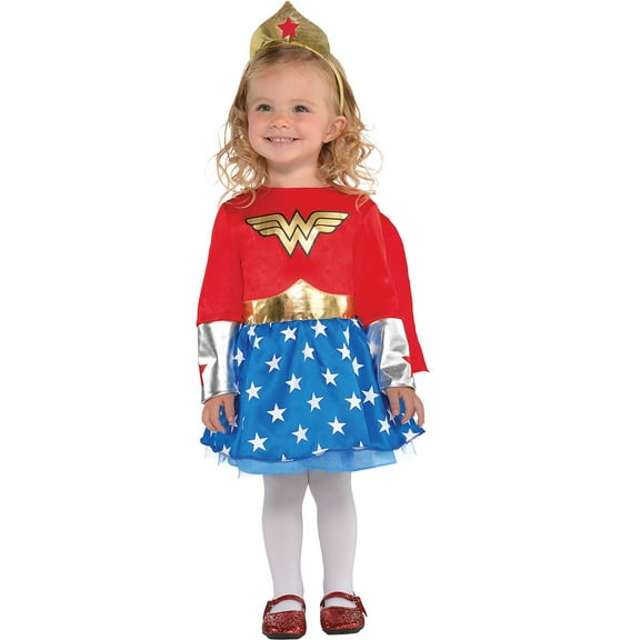 Suit Yourself Wonder Woman Halloween Costume for Babies, Includes Accessories