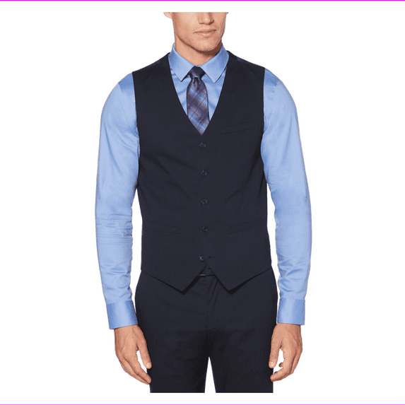 Suit separates let you choose pant, vest,Navy,M