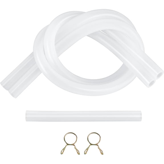 Suitable for 01 ice maker drain pipe, original desktop ice maker water line replacement, suitable for ice maker pipe replacement parts external silicone water hose