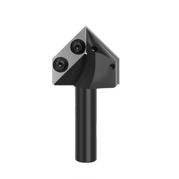 Suitable 1/2Inch Shanks Hard Metal V Grooves Router Bit Carving Bit For Accuracy Signmaking And Woodworking