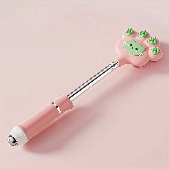 Suitable For 15 Scenarios, Applicable 365 Days A Year, 1 Piece Of Retractable Back Scratcher | Tickle Device | Massage Stick | Massage Hammer | Itchy-Relief Tool | Massage Tools | Body Massager,