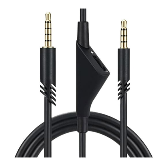 Suitable For A10 A40 Earphone Cable Audio Cable Adjustable TPE Volume Size Transfer Cable Turtle Gaming Headset with Microphone