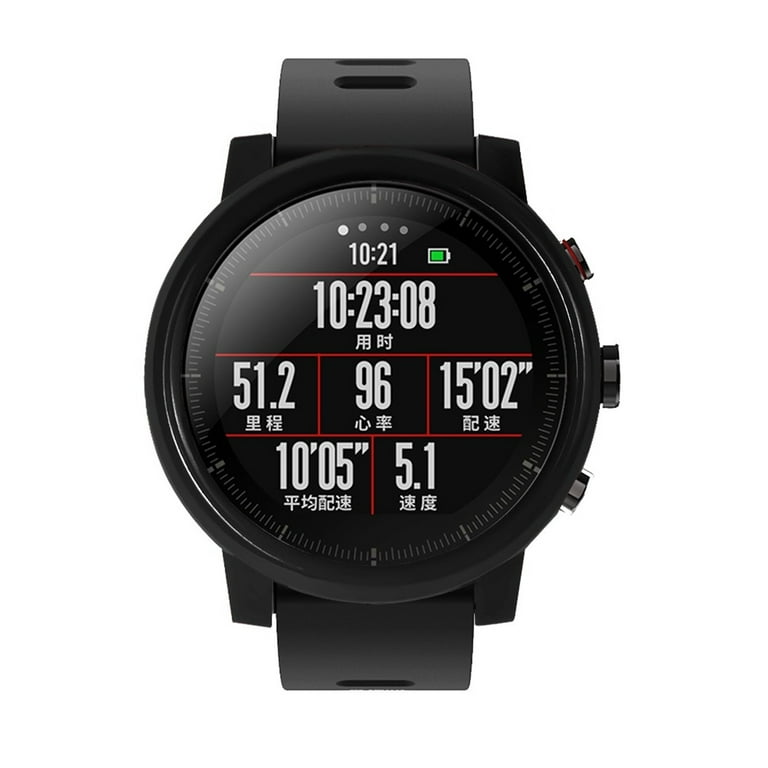 Amazfit stratos smartwatch black clearance
