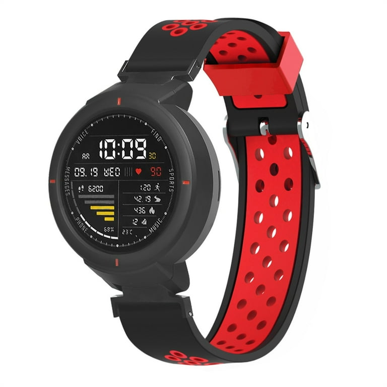 Suitable For Huami Amazfit Verge Smart Watch Two Color Breathable Hole Strap Walmart