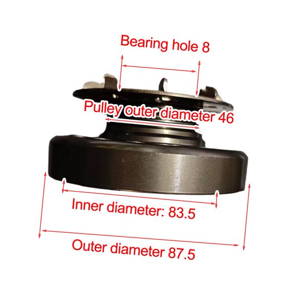 Suitable For K1270 Clutch Drum Passive Plate Replacement Number 588809202