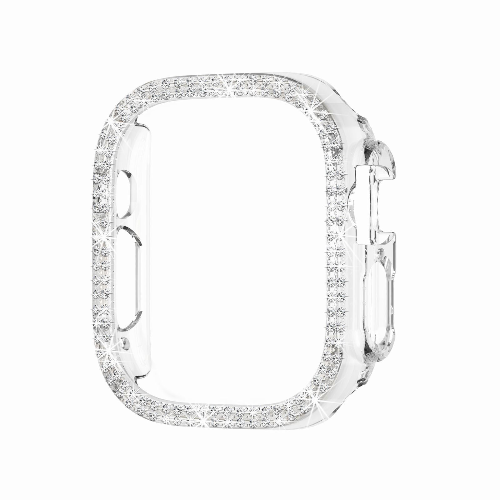 Suitable For Ultra Smart Watch 49mm Zircon Hollow Out Half PC Case